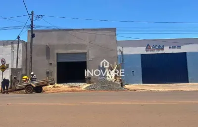 Galpão para alugar, 266 m² por r$ 4.500,00/mês - setor nossa senhora da saúde - itumbiara/go