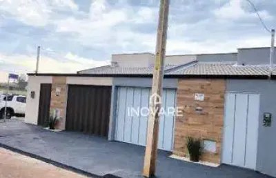 Casa com 3 dormitórios à venda, 91 m² por r$ 250.000,00 - buritis iii - itumbiara/go