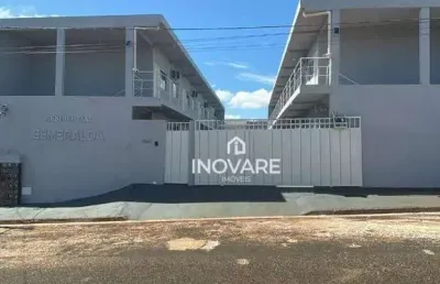 Kitnet com 1 dormitório para alugar, 25 m² por r$ 1.900,00/mês - residencial beira rio ii - itumbiara/go
