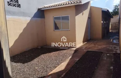 Casa com 2 dormitórios à venda por r$ 85.000,00 - jardim europa - itumbiara/go