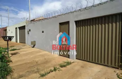Casa com 2 dormitórios à venda, 80 m² por r$ 200.000,00 - setor buritys - itumbiara/go