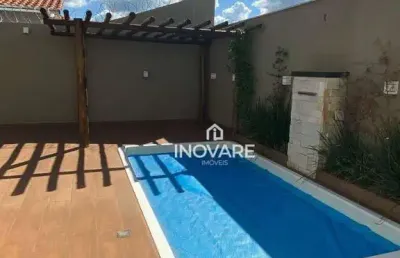 Casa com 3 dormitórios à venda, 202 m² por r$ 850.000,00 - setor paranaíba - itumbiara/go