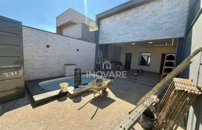 Casa com 3 dormitórios à venda, 146 m² por r$ 580.000,00 - parque vale dos buritys iii - itumbiara/go
