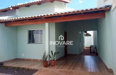 Casa com 2 dormitórios, 76 m² - venda por r$ 240.000,00 ou aluguel por r$ 1.600,00/mês - parque vale dos buritys iii - itumbiara/go