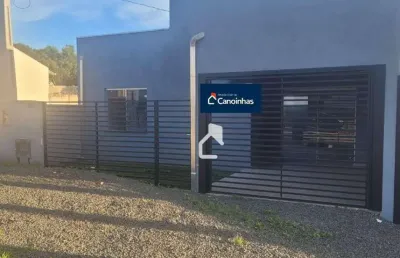 Casa com 2 dormitórios à venda, 70 m² por r$ 235.000,00 - alto da tijuca - canoinhas/sc