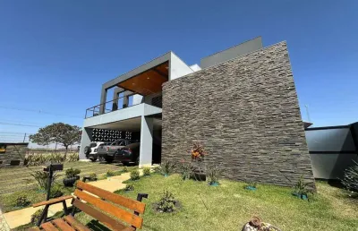 Casa com 5 dormitórios à venda, 400 m² por r$ 2.950.000,00 - condomínio terras alpha anápolis - anápolis/go