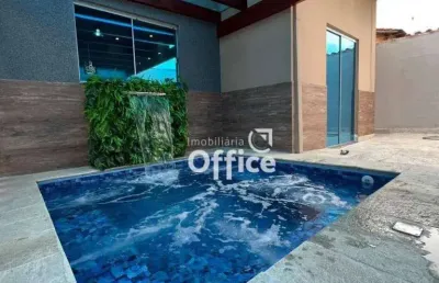 Casa com 3 quartos à venda, 150 m² por r$ 650.000 - residencial flamboyant - anápolis/go