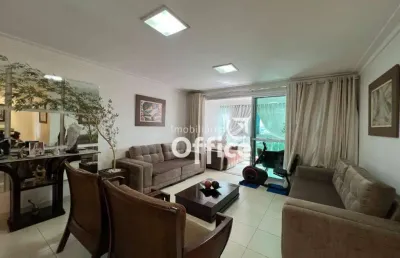Apartamento com 4 dormitórios à venda, 173 m² por r$ 950.000,00 - jundiaí - anápolis/go