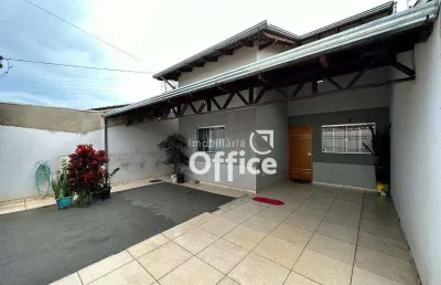 Casa com 3 dormitórios à venda, 130 m² por r$ 380.000,00 - jardim das oliveiras - anápolis/go