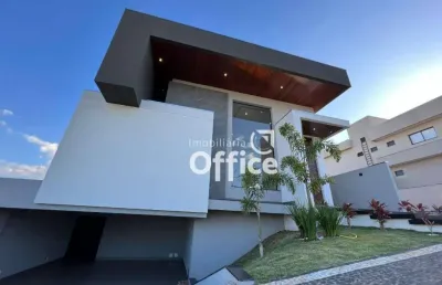 Casa com 3 quartos à venda, 245 m² por r$ 2.200.000 - condomínio residencial grand trianon - anápolis/go