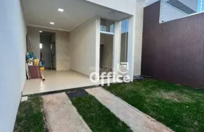 Casa com 3 quartos à venda, 96 m² por r$ 380.000 - residencial paris - anápolis/go