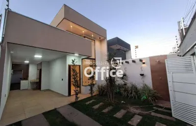 Casa com 3 quartos à venda, 104 m² por r$ 360.000 - parque brasília 2ª etapa - anápolis/go