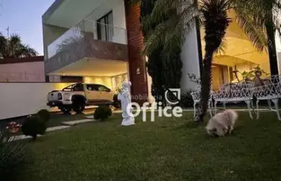 Sobrado com 3 suítes à venda, 390 m² por r$ 2.250,000 - anápolis city - anápolis/go