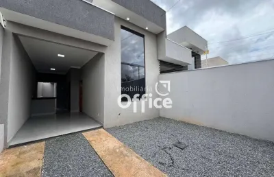 Casa com 3 dormitórios à venda, 105 m² por r$ 350.000,00 - residencial morumbi - anápolis/go