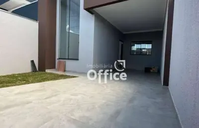 Casa com 3 dormitórios à venda, 120 m² por r$ 390.000,00 - gran ville - anápolis/go