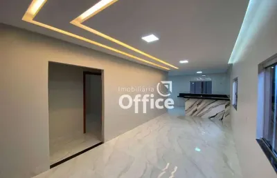 Casa com 3 quartos à venda, 219 m² por r$ 670.000 - parque dos pirineus - anápolis/go