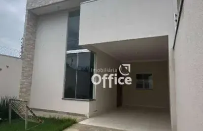 Casa com 3 quartos à venda, 105 m² por r$ 350.000 - parque brasília 2ª etapa - anápolis/go