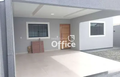 Casa com 3 quartos à venda, 122 m² por r$ 430.000 - residencial aldeia dos sonhos - anápolis/go