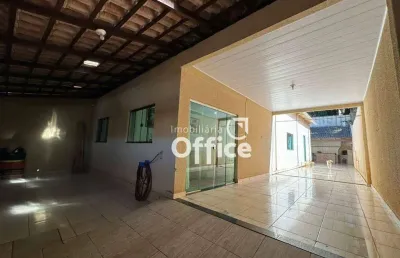 Casa com 3 quartos à venda, 150 m² por r$ 350.000 - vila são joaquim - anápolis/go