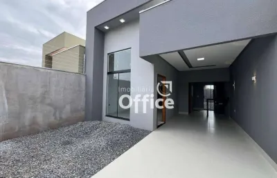 Casa com 3 quartos à venda, 120 m² por r$ 370.000 - víviam parque 2ª etapa - anápolis/go