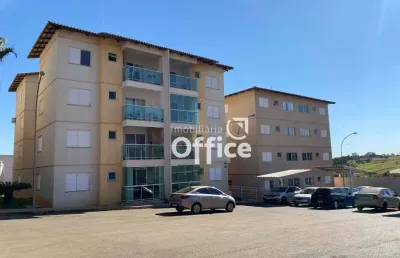 Apartamento com 2 dormitórios à venda, 60 m² por r$ 295.000,00 - jibran el hadj - anápolis/go