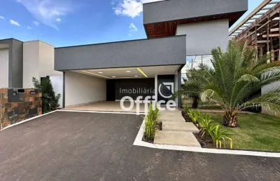 Casa com 3 dormitórios à venda, 259 m² por r$ 1.950.000,00 - condomínio residencial grand trianon - anápolis/go