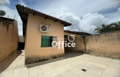 Casa com 3 quartos à venda, com excelente área gourmet no parque dos pirineus - anápolis/go