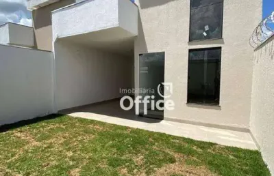Casa com 3 dormitórios à venda, 105 m² por r$ 340.000,00 - residencial vida nova - anápolis/go