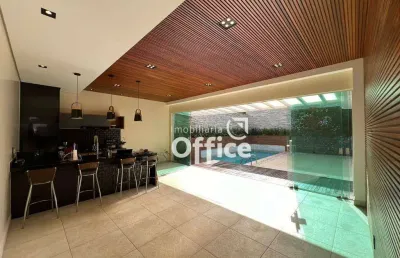 Casa com 4 dormitórios à venda, 231 m² por r$ 1.200.000,00 - anápolis city - anápolis/go