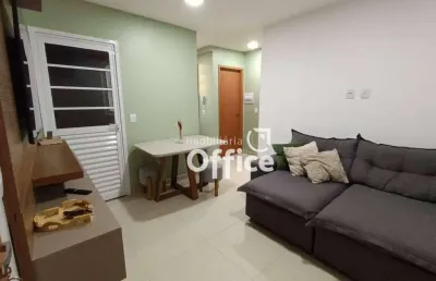 Apartamento com 2 dormitórios à venda, 52 m² por r$ 240.000,00 - residencial bela vista - anápolis/go