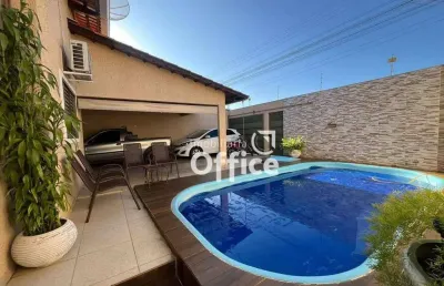 Casa com 3 dormitórios à venda, 140 m² por r$ 400.000,00 - residencial aldeia dos sonhos - anápolis/go