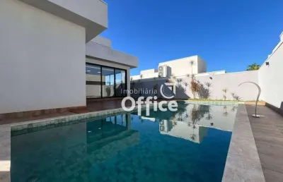 Sobrado com 3 dormitórios à venda, 373 m² por r$ 2.500.000,00 - residencial anaville - anápolis/go