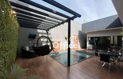 Casa com 3 dormitórios à venda, 165 m² por r$ 990.000,00 - flor do cerrado - anápolis/go