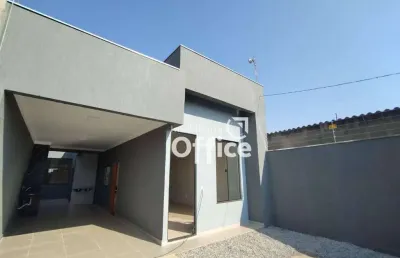 Casa com 3 quartos à venda, 105 m² por r$ 390.000 - parque calixtópolis - anápolis/go