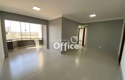 Apartamento com 3 dormitórios à venda, 100 m² por r$ 450.000,00 - cidade jardim - anápolis/go