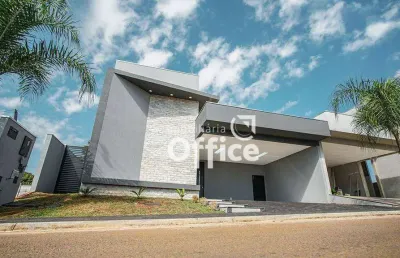 Casa com 3 suítes à venda, 193 m² por r$ 1.150.000 - condomínio residencial gaudí - anápolis/go