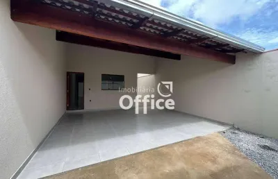 Casa com 2 dormitórios à venda, 105 m² por r$ 280.000,00 - residencial morumbi - anápolis/go