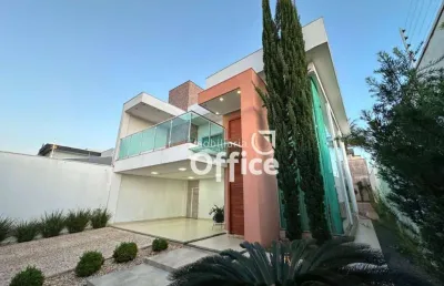 Casa com 4 dormitórios à venda, 285 m² por r$ 1.500.000,00 - residencial jardins do lago - anápolis/go