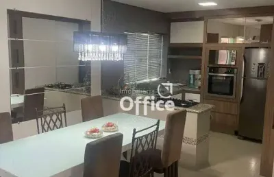 Casa com 3 dormitórios à venda, 250 m² por r$ 920.000,00 - conjunto mirage - anápolis/go