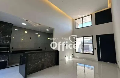 Casa com 3 dormitórios à venda, 126 m² por r$ 590.000,00 - setor sul jamil miguel - anápolis/go