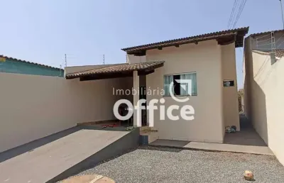 Casa com 3 quartos à venda, 120 m² por r$ 350.000 - santo antônio - anápolis/go