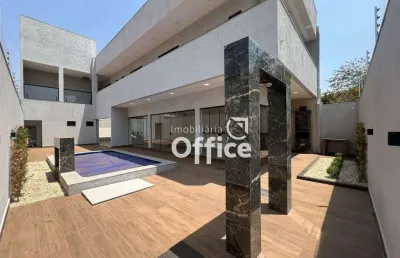 Sobrado com 4 dormitórios à venda, 400 m² por r$ 1.500.000,00 - parque brasília 2ª etapa - anápolis/go