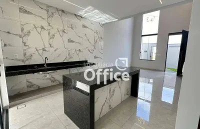 Casa com 3 dormitórios à venda, 129 m² por r$ 550.000,00 - loteamento residencial verona - anápolis/go