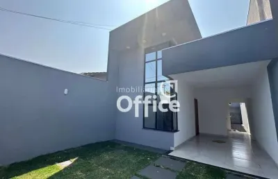 Casa com 3 dormitórios à venda, 110 m² por r$ 420.000,00 - parque brasília 2ª etapa - anápolis/go