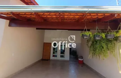 Casa com 3 quartos à venda, 140 m² por r$ 480.000 - loteamento residencial verona - anápolis/go