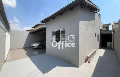 Casa com 3 dormitórios à venda, 160 m² por r$ 360.000,00 - residencial ayrton senna - anápolis/go