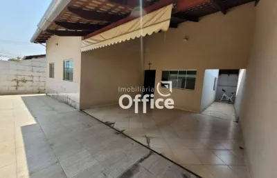 Casa com 3 quartos à venda, 136 m² por r$ 420.000 - jardim das américas 1ª etapa - anápolis/go