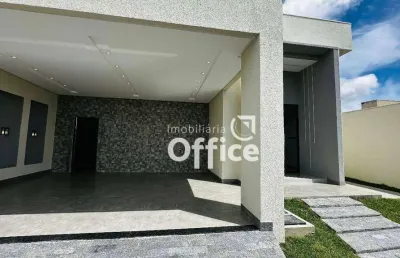Casa com 3 quartos à venda, 180 m² por r$ 900.000 - residencial jardins do lago - anápolis/go