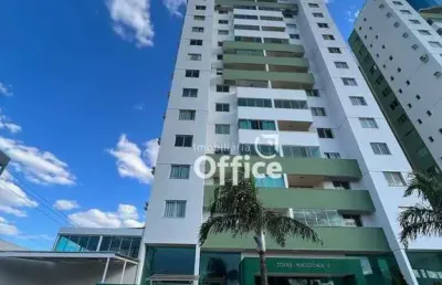 Apartamento com 3 dormitórios à venda, 95 m² por r$ 430.000,00 - vila santa isabel - anápolis/go