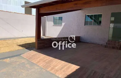 Casa com 3 dormitórios à venda, 110 m² por r$ 350.000,00 - residencial morumbi - anápolis/go